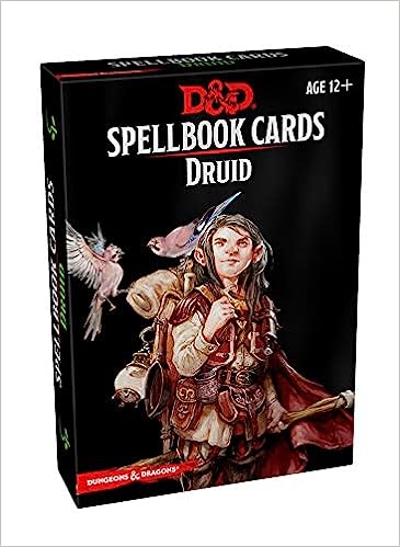 D&D Spellbook Cards Druid