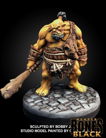 BONES BLACK: GARGHUK, OGRE CHIEFTAIN