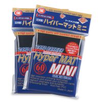 KMC Hyper Mat Mini Sleeves - Black