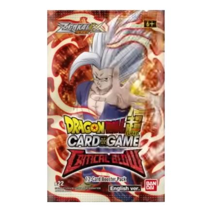 Dragonball Card Game Critical Blow Booster Pack