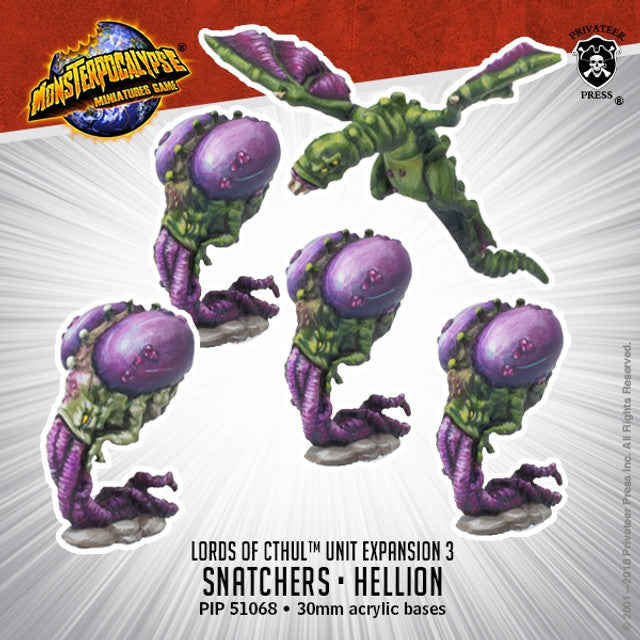 Lords of Cthul Units: Snatchers & Hellion
