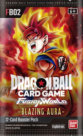 Dragon Ball Super Card game: Fusion World BOOSTER PACK –Blazing Aura- [FB02]