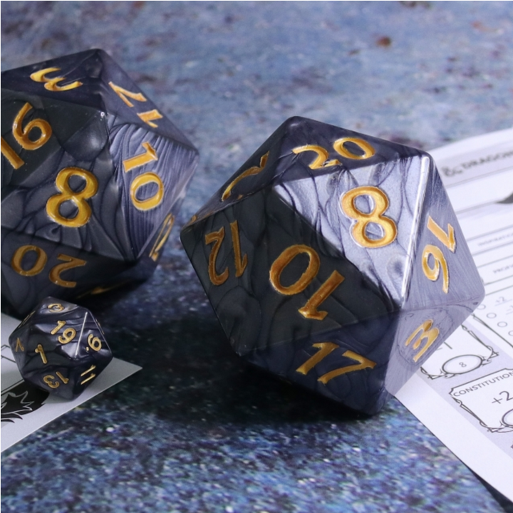 55MM TITAN D20 - BLACK PEARL