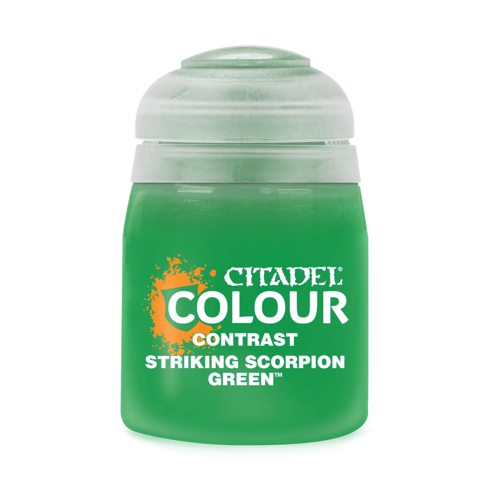 Contrast:  Striking Scorpion Green