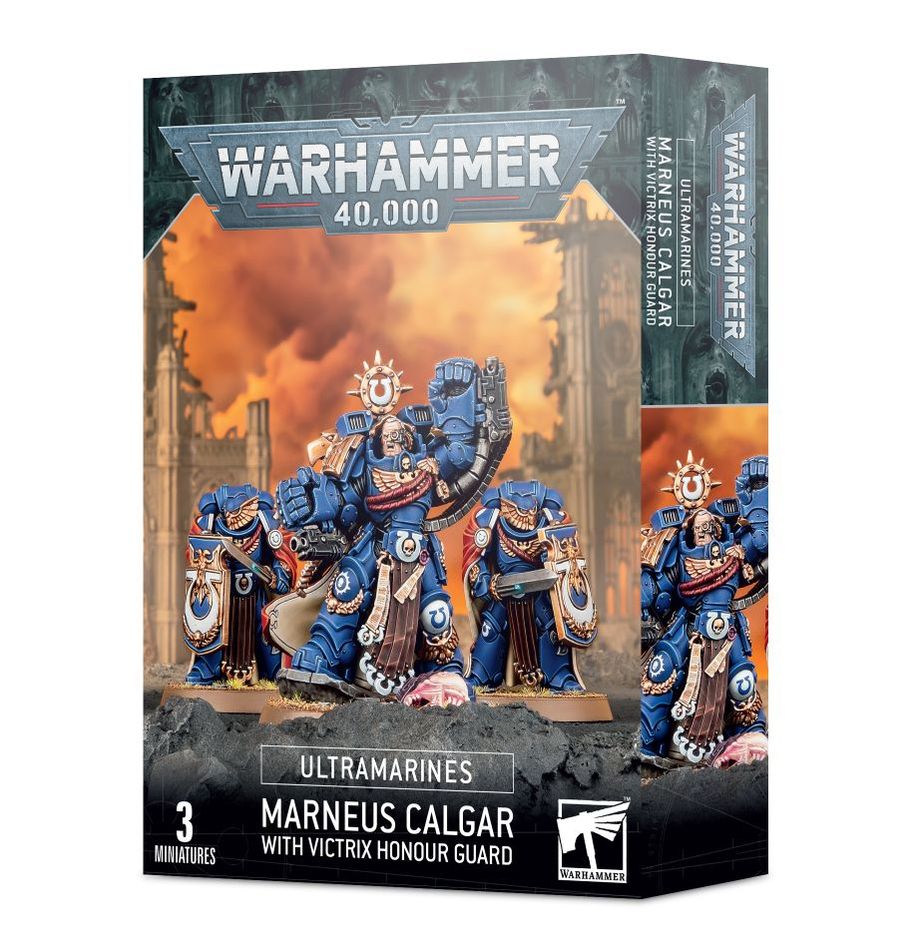 Adeptus Astartes: MARNEUS CALGAR WITH VICTRIX HONOUR GUARD