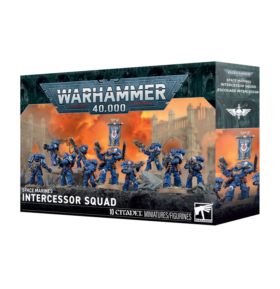 Space Marines: Intercessor Squad box