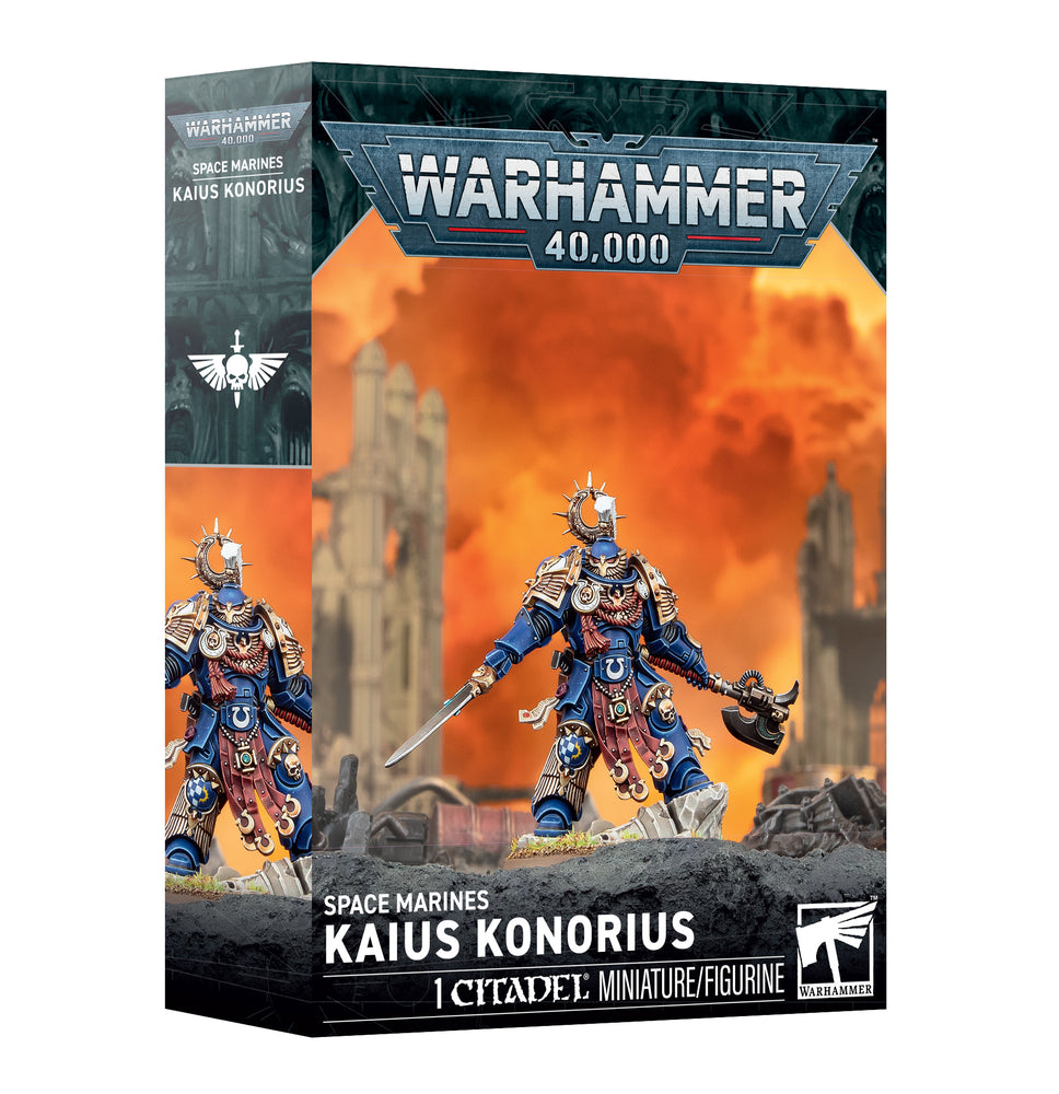 Space Marines: Kaius Konorius box
