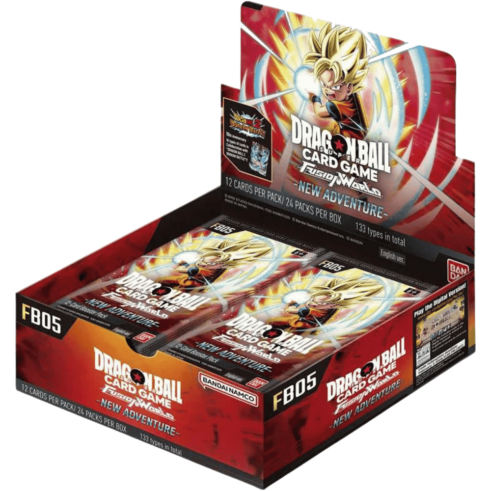 Dragon Ball Super Card Game: Fusion World Booster Box New Adventure