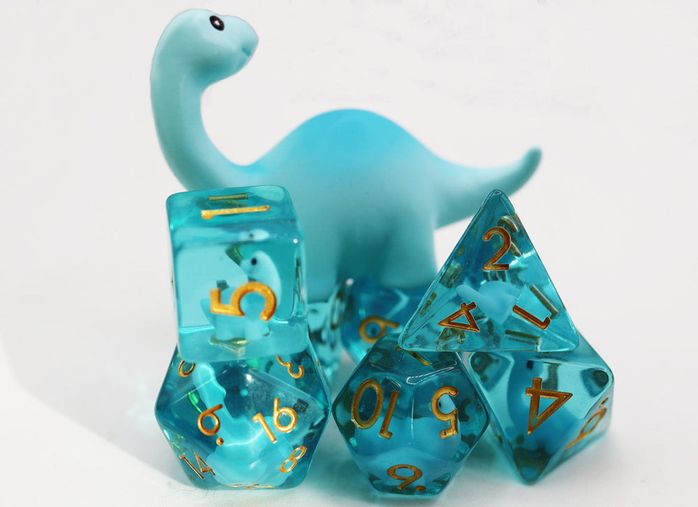 BRONTOSAURUS RPG DICE SET
