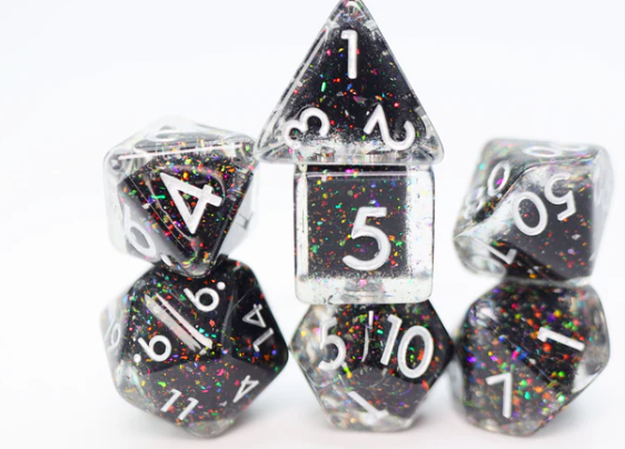 Witch's Cauldron RPG Dice Set