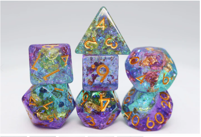 Reminisce RPG Dice Set