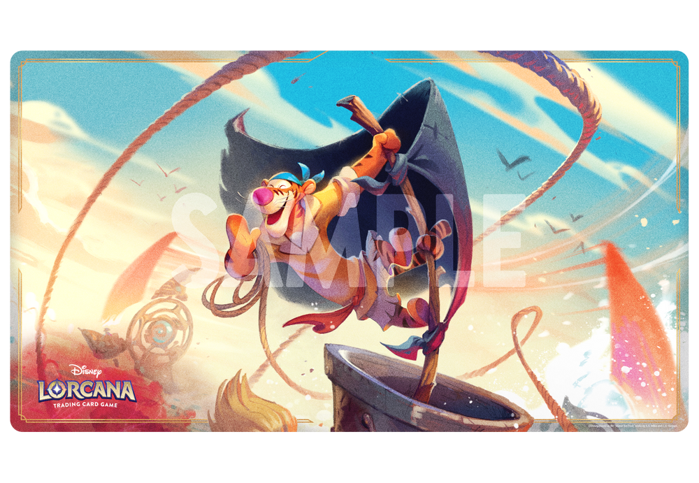 LORCANA TCG ARCHAZIAS IS PLAYMAT TIGGER CROW NEST