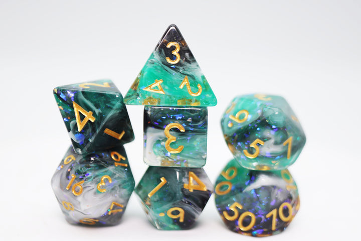 Forest Fog RPG DICE SET