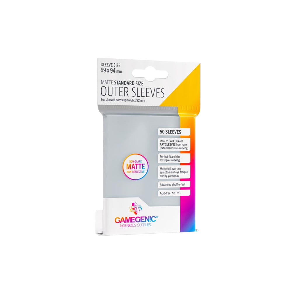 GAMEGENIC: Outer Sleeves Matte Standard Size