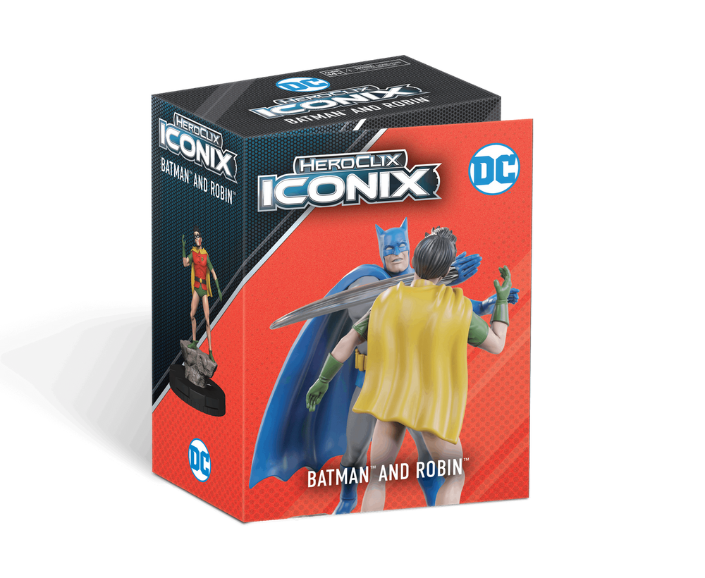 DC HeroClix Iconix: Batman & Robin