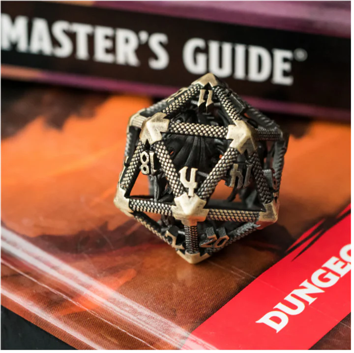 Hollow Dragon Keep D20 - Bronze