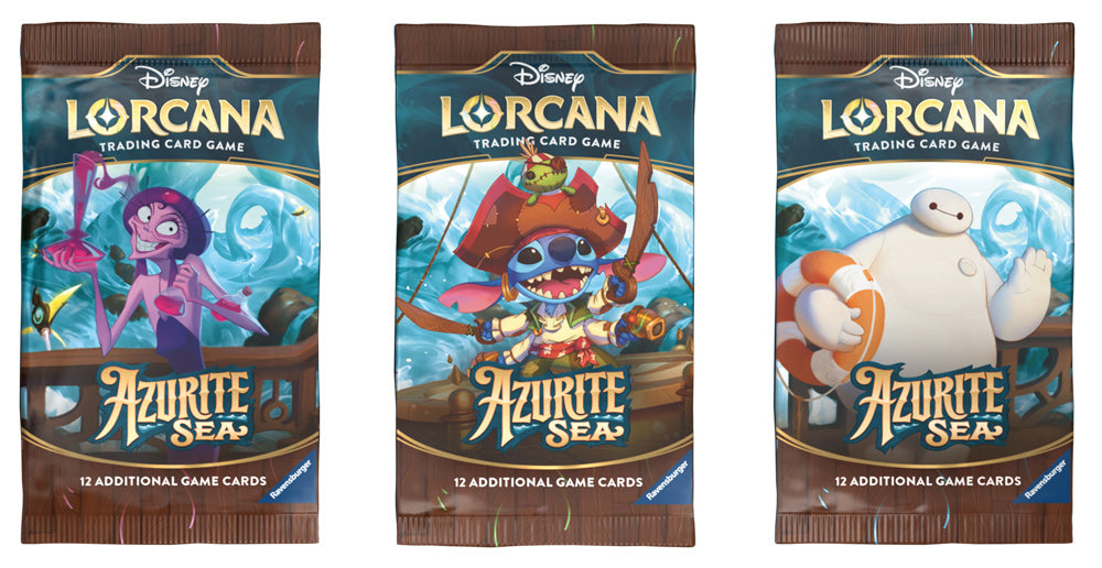 Lorcana: Azurite Sea Booster Packs