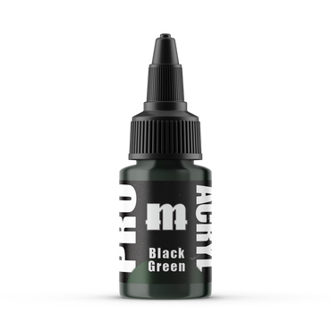Pro Acryl Black Green