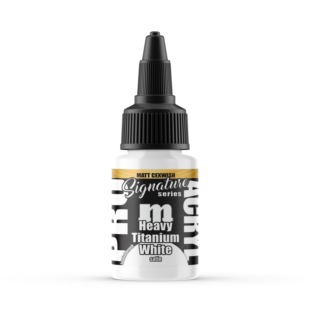 Matt Cexwish Heavy Titanium White