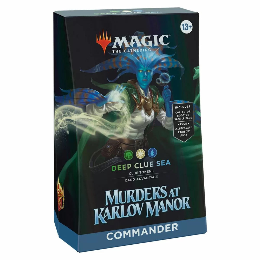 MTG: Murders at Karlov Manor Commander Pre-constructed Deck: Deep Clue Sea