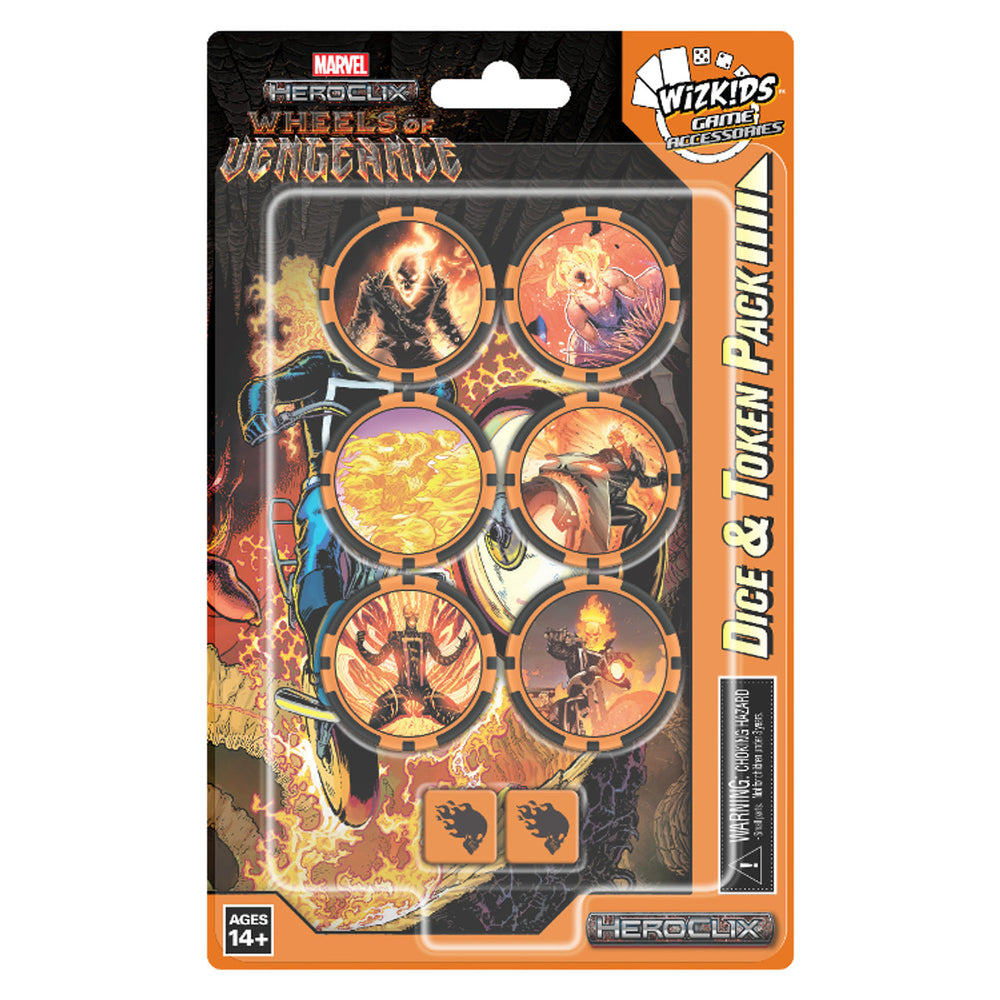 Marvel HeroClix: Wheels of Vengeance - Dice & Token Pack
