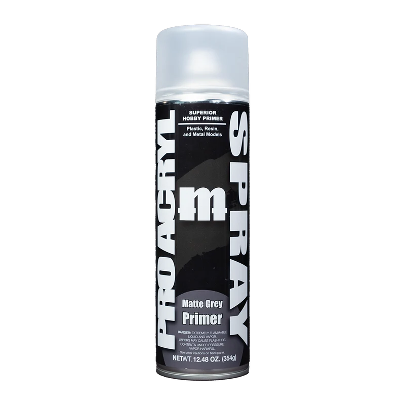 Monument Hobbies Pro Acryl: Matte Grey Primer