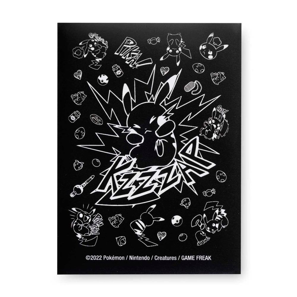 Pokémon TCG: Pikachu Comic-Style Attack Card Sleeves (65 Sleeves)