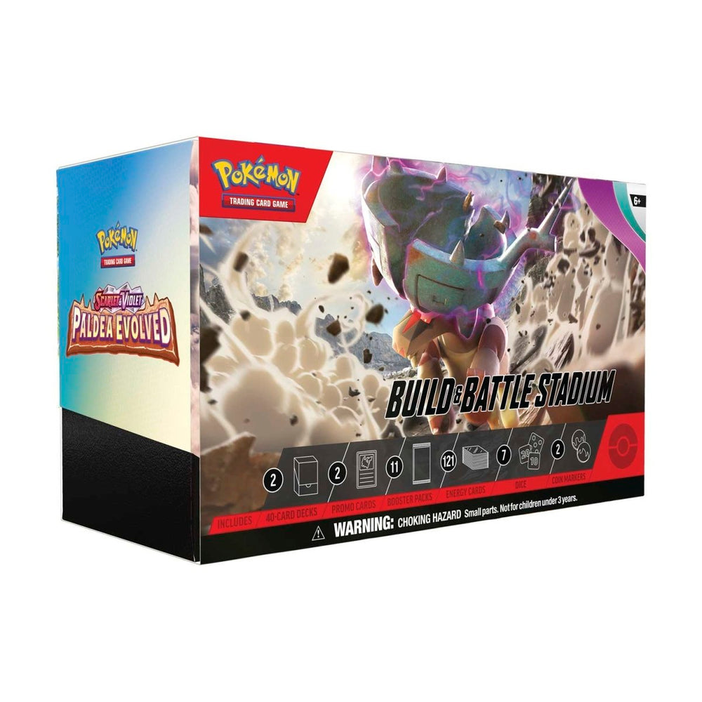 Pokemon Paldea Evolved Build And Battle Stadium