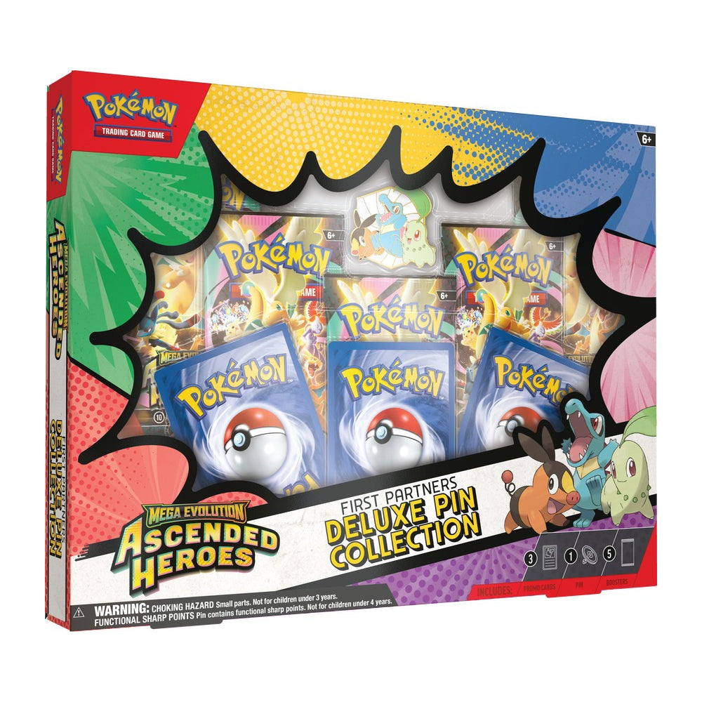 Pokemon TCG: Mega Evolution 2.5 Ascended Heroes First Partner Deluxe Pin Collection