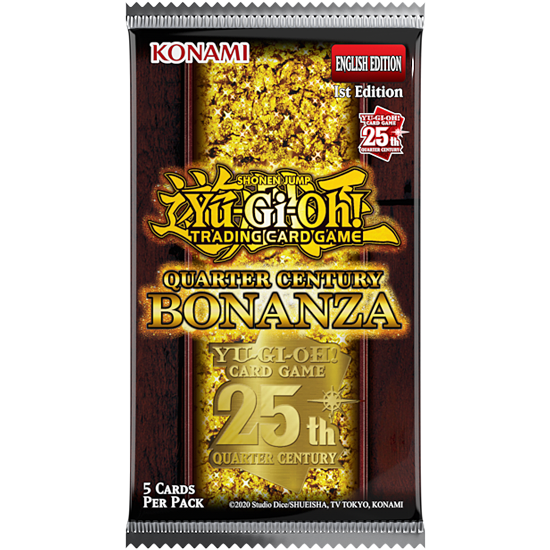 YGO: QUARTER CENTURY BONANZA BOOSTER PACK