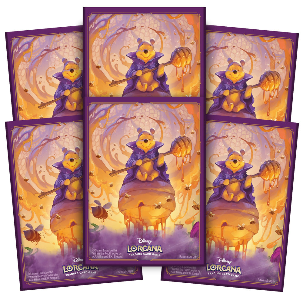 Lorcana: Azurite Sea Card Sleeves Pooh