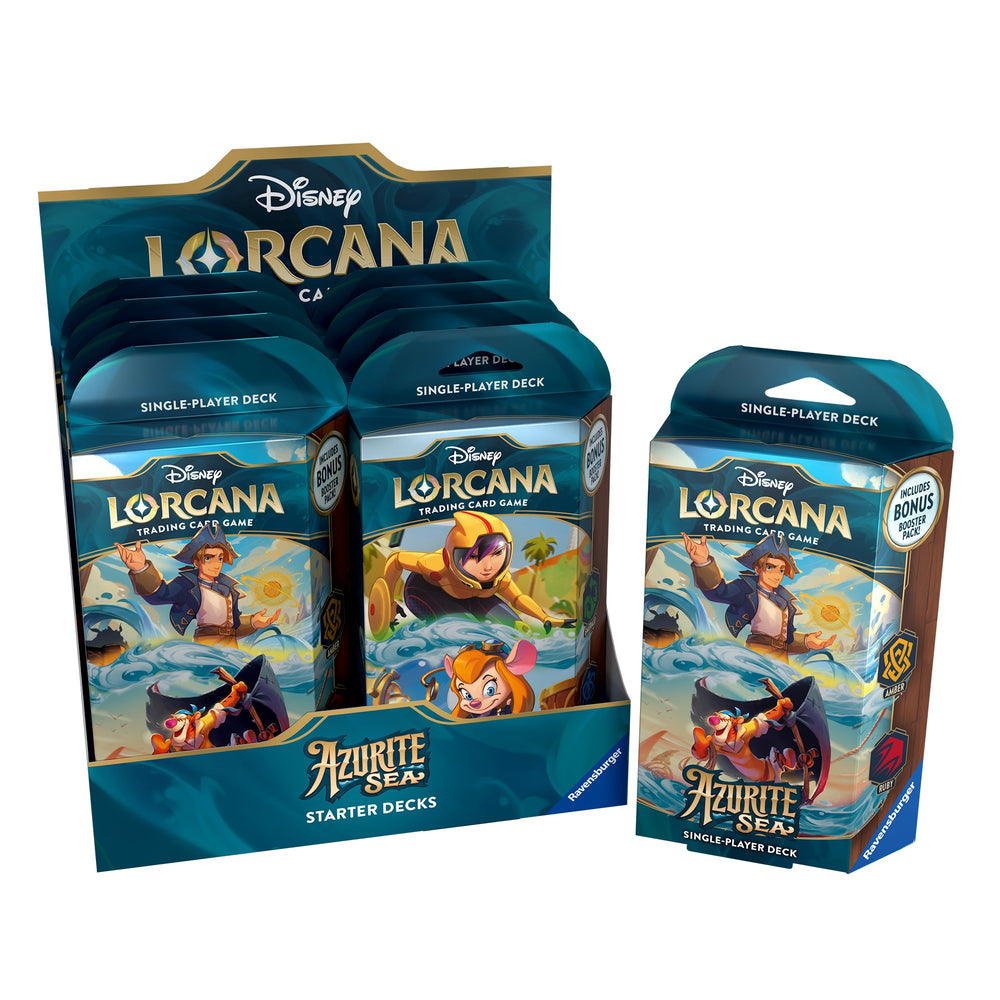 Lorcana: Azurite Sea Stater Decks  A Seaworthy Crew