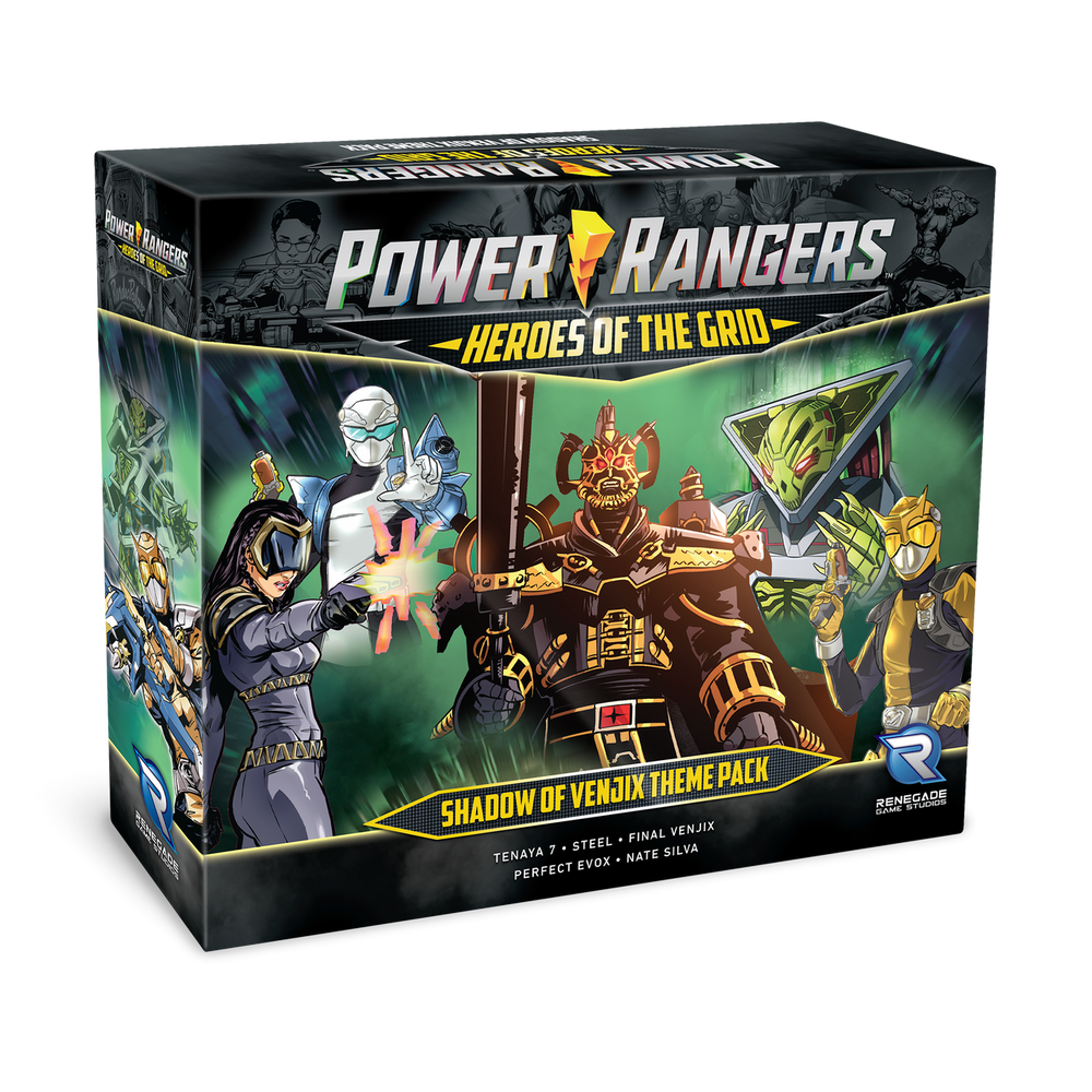 Power Rangers: Heroes of the Grid Shadow of Venjix Theme Pack