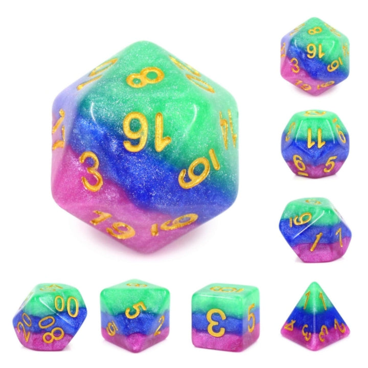 Jesters Gambit RPG DICE SET