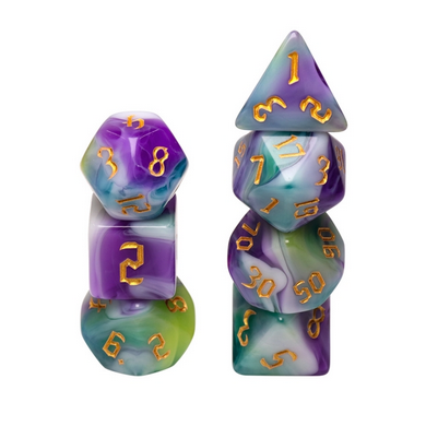 SIBERIAN IRIS RPG DICE SET