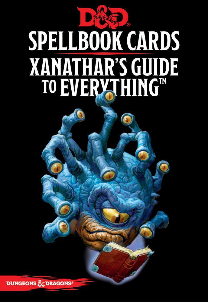 D&D Spellbook Cards: Xanathar's Guide to Everything