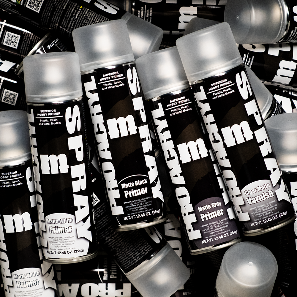 PRO Acryl Spray - Matte Grey Primer