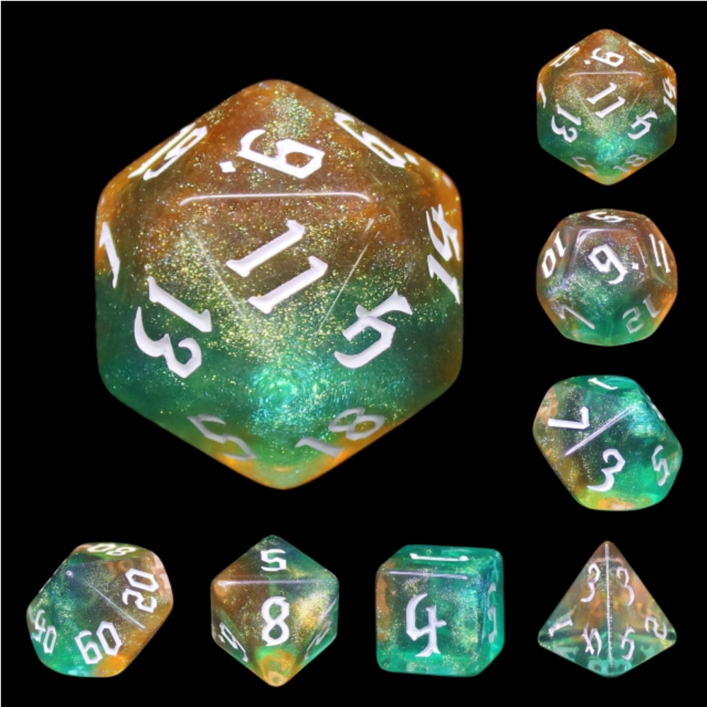 TRANQUIL WORLD RPG DICE SET