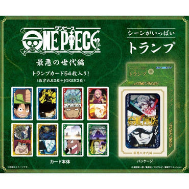 One Piece: Full Of Scenes Playing Cards Worst Generation Edition (Regular Edition)
