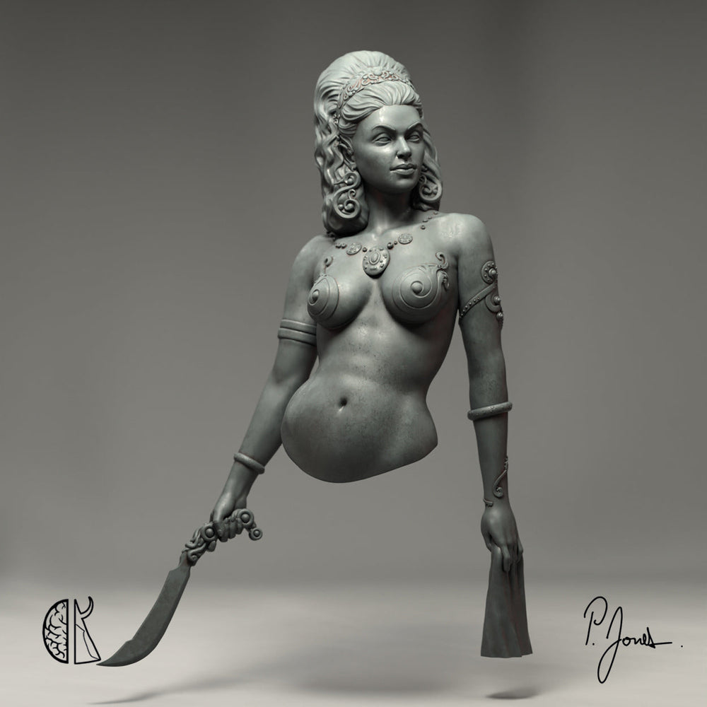Blood Temple Bust