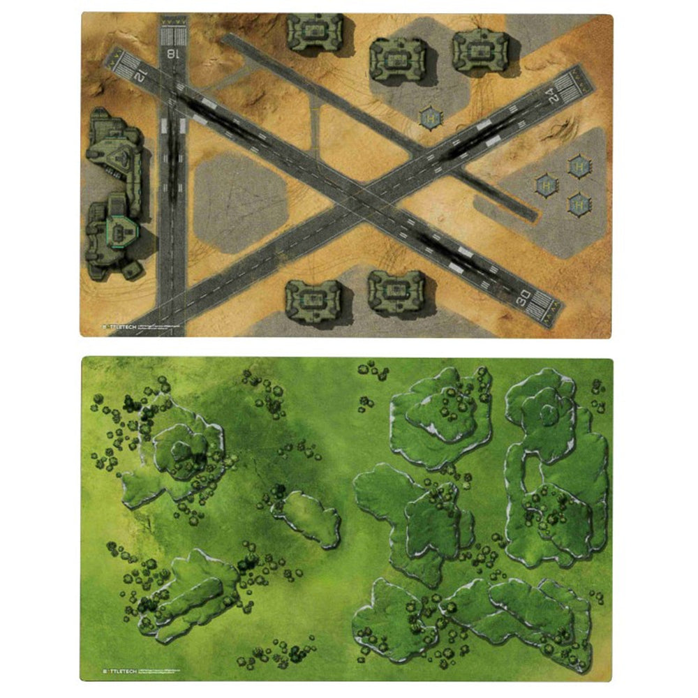 BattleTech: Battle Mat - Alpha Strike Areo Base 1
