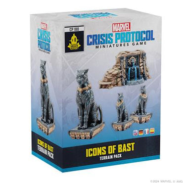 MARVEL: CRISIS PROTOCOL - ICONS OF BAST TERRAIN PACK