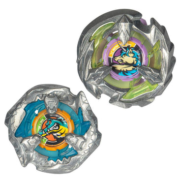 Beyblade X Bite Croc 3-60LF and Sting Unicorn 4-60P Top Dual Pack Set