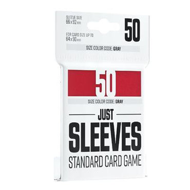 JUST SLEEVES - STANDARD CARD GAME RED