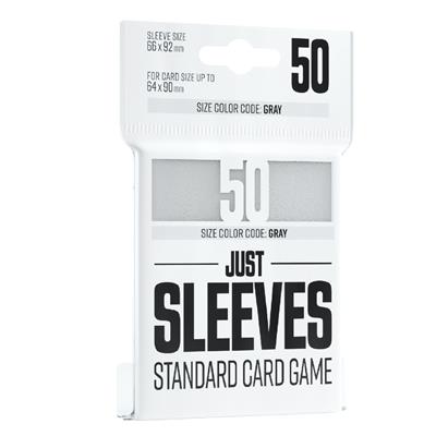 JUST SLEEVES - STANDARD CARD GAME WHITE