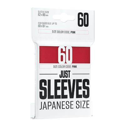 Just Sleeves - Japanese Size Red