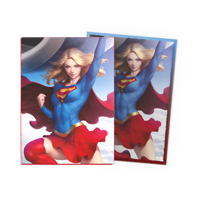 Supergirl - Superman Series - Brushed Art Sleeves Standard Size