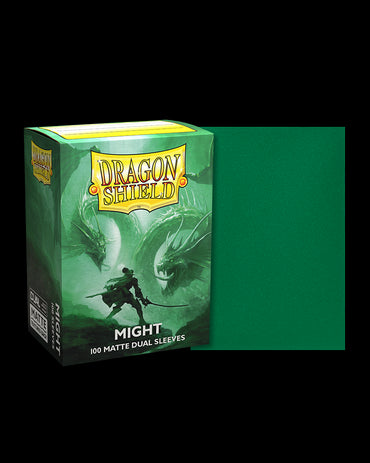 Dragon Shields: (100) Matte Dual Sleeves Might