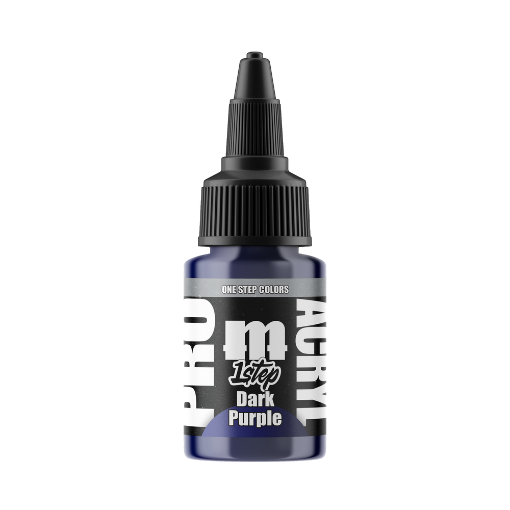 Monument Hobbies PRO Acryl 1-Step 515 Dark Purple, 22 ml paint bottle
