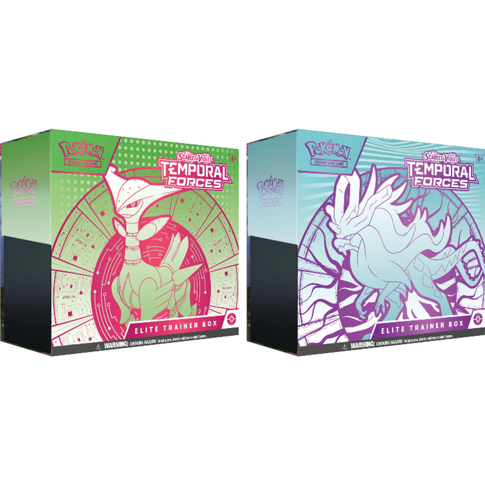 Pokemon: Scarlet & Violet: Temporal Forces Elite trainer Box